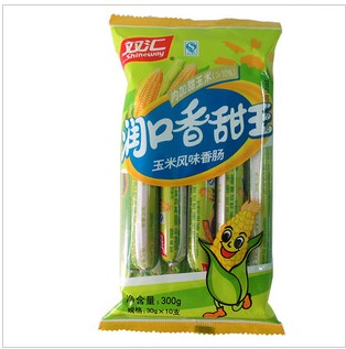 Produced in May, Shuanghui ham sausage, moisturizing sweet king, corn flavor sausage 270g Jiangsu, Zhejiang and Shanghai 6 yuan unlimited