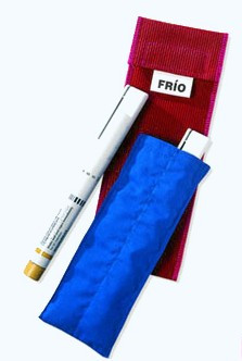 Freo insulin cold storage bag W301 cold water cooling bag Ice bag 48-hour insulation box to send temperature bar