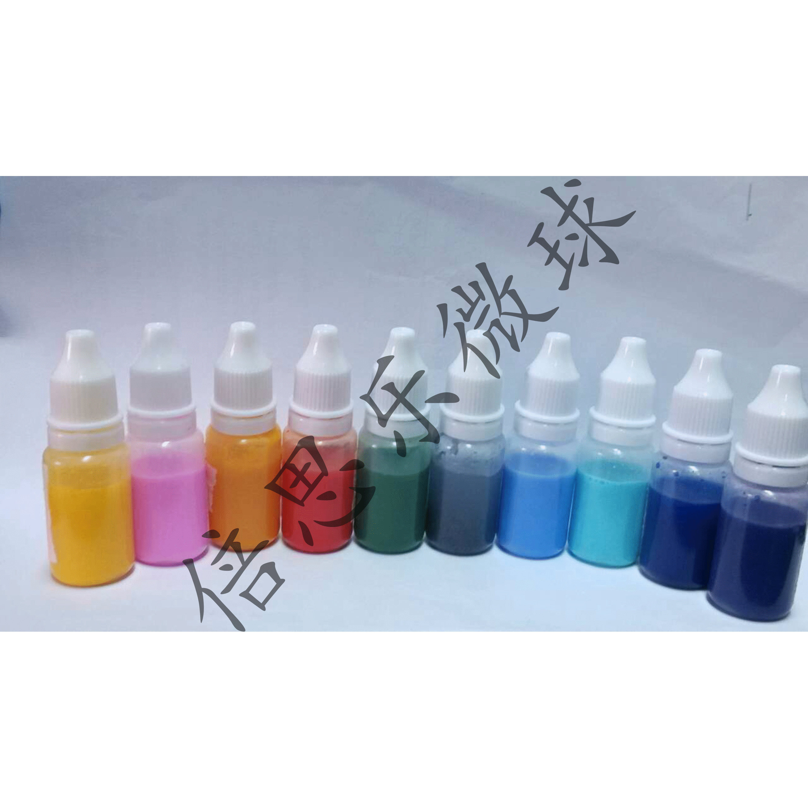 大粒径彩色乳胶微球/彩色聚苯乙烯微球/PS微球/30um以上/红蓝黄绿