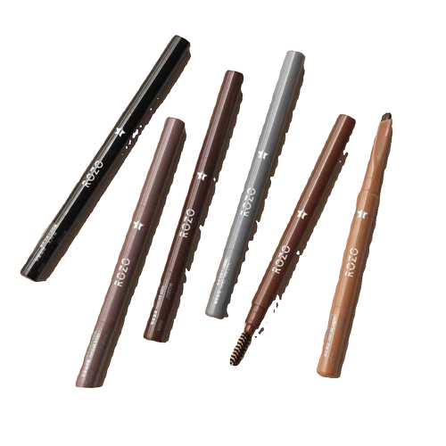 ROZO Водостойкий карандаш для бровей, шесть цветов, долговременный эффект, не стирается, подходит для начинающих, официальный продукт