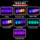 Красочные RGB цифровые часы Bluetooth школьное время для мальчиков украшение рабочего стола DIY электронная квазисветящаяся трубка будильник настольные часы mini 2