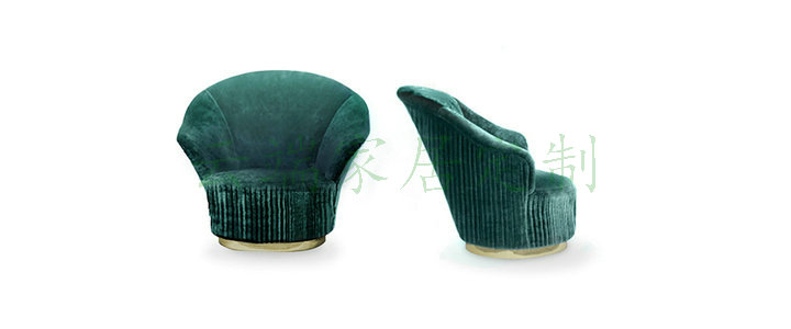 Countess Ghế giải trí Câu lạc bộ khách sạn cao cấp Kiểu mẫu Phòng đơn Flannel Sofa Thiết kế nội thất - Đồ nội thất thiết kế ghế sofa đơn