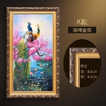 Guanbi oil products Chinese style style guest painting Jingding manual hanging painting hall painting Xuanshu decorated with holes