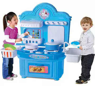Dress up house wine kitchen toy Girl cooking cooking kitchenware tableware Children dress up house wine toy