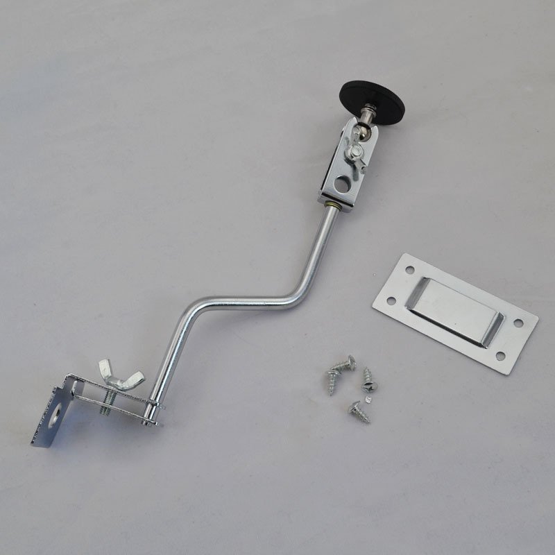 New fishing case lamp holder plug-in type night fishing light bracket universal adjustment fishing lamp holder metal fishing case fishing chair lamp frame