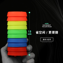 Multifunctional colour closed main line shaft pro-spool can be inserted in large spool fishing line group case silicone coil