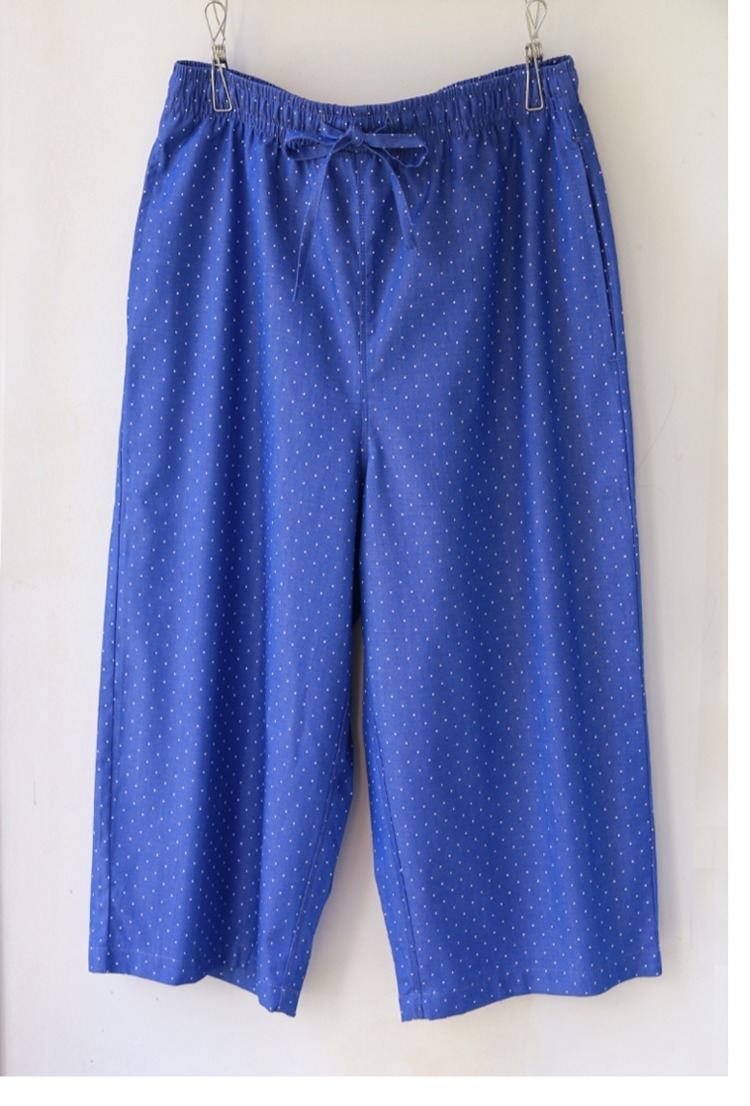 Bán chạy nhất mùa hè đồ ngủ phụ nữ lỏng lẻo quần cotton kích thước lớn quần sống cao eo cotton thường xuyên quần nhà có thể được mặc quần kaki nam ống đứng