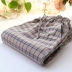 Quần pyjama mùa hè quần cotton nữ chân quần có thể mặc ngoài mùa mềm quần thường xuyên ở nhà quần áo thể thao Quần tây