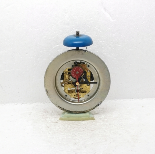 (Mr. Xu Guogoods alarm clock) Shanghai brand full copper core creative hollowed-out keel unicorn mechanical alarm clock