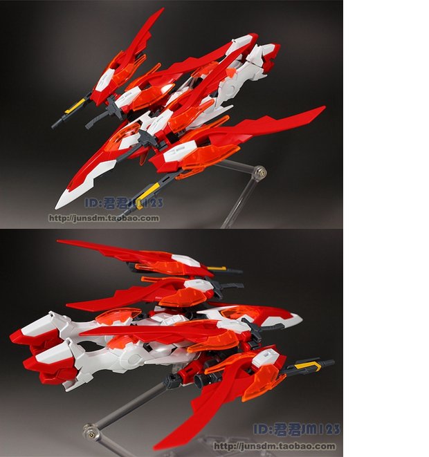 Bandai HGBF Fighter Flying Wing Yan Yan Mô hình Gundam Có thể được sử dụng để làm đồ trang trí đã hoàn thành Gửi khung - Gundam / Mech Model / Robot / Transformers mô hình robot kim loại