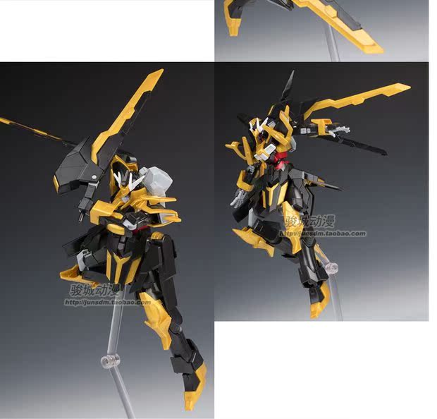 Bandai chính hãng phiên bản tiếng Nhật của máy bay chiến đấu HGBF hiệp sĩ đen dám lên mô hình có thể làm đồ trang trí hoàn thành gửi khung - Gundam / Mech Model / Robot / Transformers bộ đồ chơi gundam