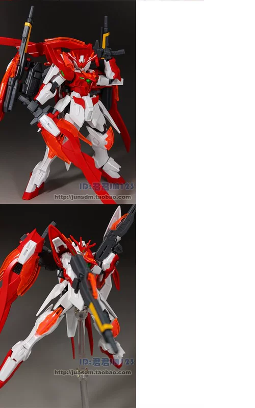 Bandai HGBF Fighter Flying Wing Yan Yan Mô hình Gundam Có thể được sử dụng để làm đồ trang trí đã hoàn thành Gửi khung - Gundam / Mech Model / Robot / Transformers mo hinh gundam