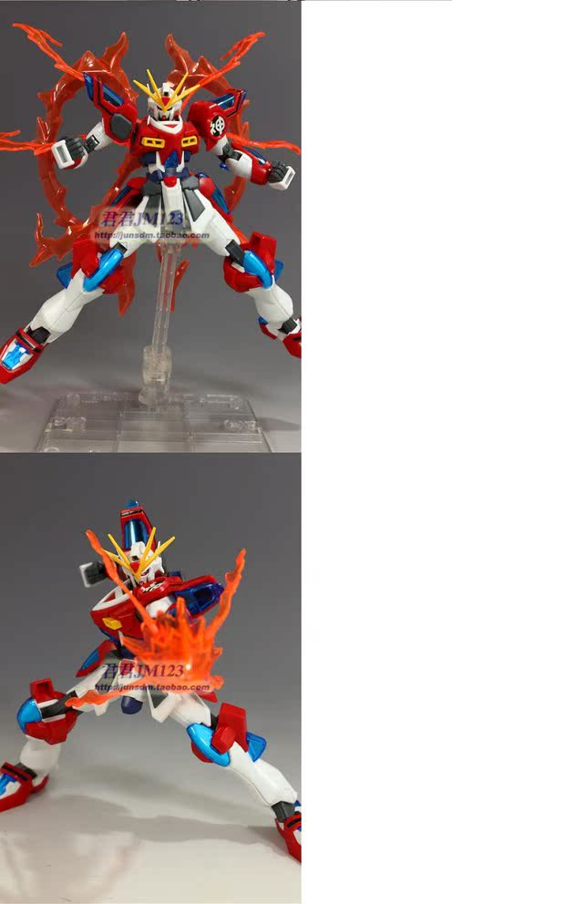 Bandai HGBF TRY Shenmu Exploding Heat Flame Gundam Gundam Model Có thể được sử dụng làm đồ trang trí đã hoàn thành Gửi khung - Gundam / Mech Model / Robot / Transformers mô hình robot lắp ráp