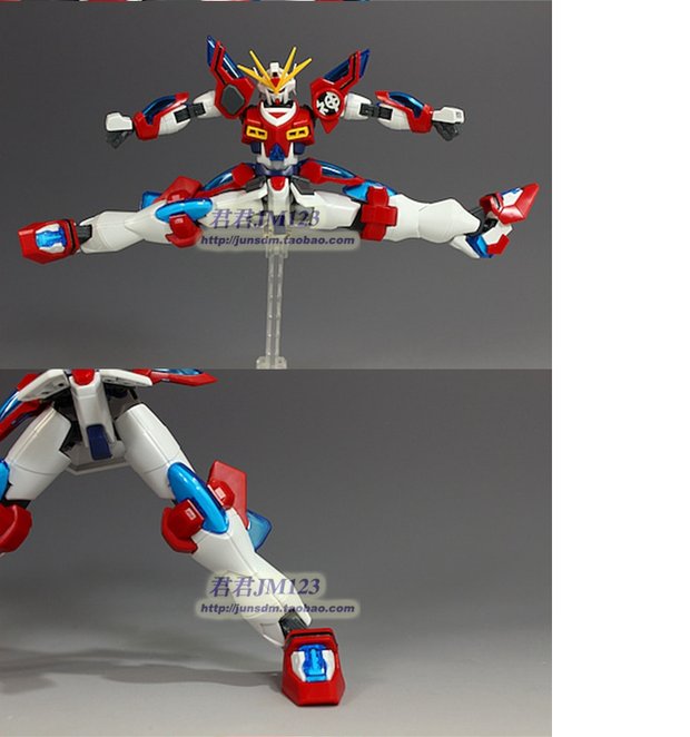 Bandai HGBF TRY Shenmu Exploding Heat Flame Gundam Gundam Model Có thể được sử dụng làm đồ trang trí đã hoàn thành Gửi khung - Gundam / Mech Model / Robot / Transformers mô hình robot lắp ráp