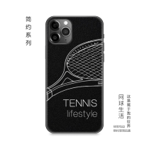 The refined tennis racket creative phone shell is suitable for apple 11 12 13promax for millet etc