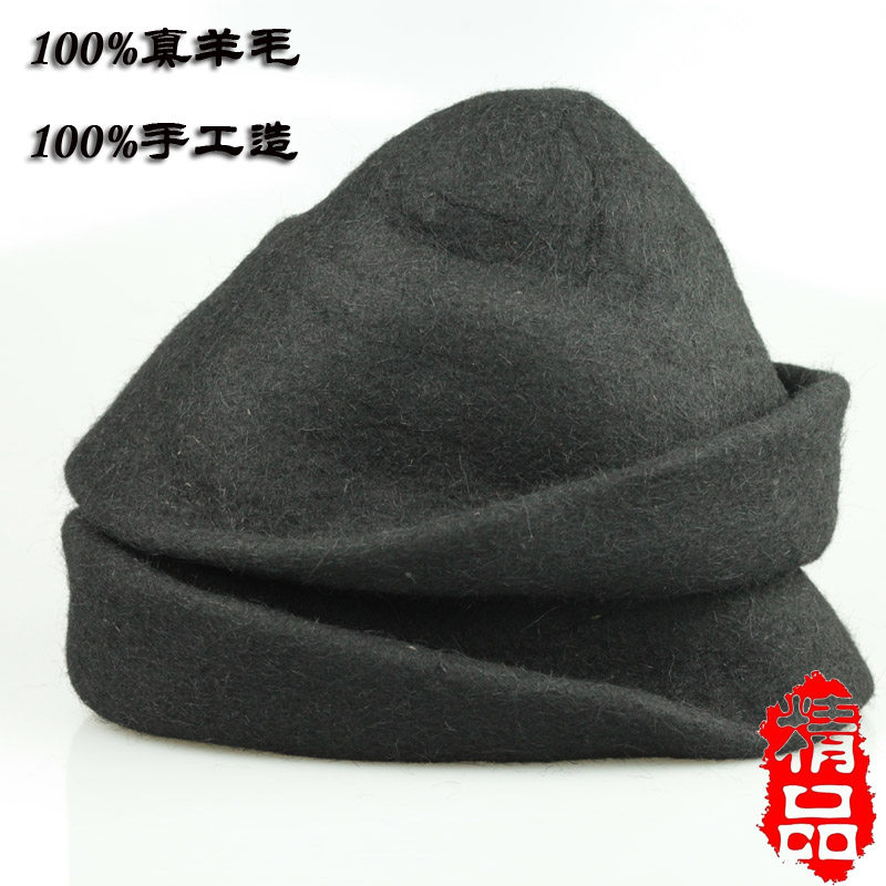 乌毡帽:绍兴传统手工艺品,送给中老年男士的最佳礼物!-军迷帽-淘宝好物网