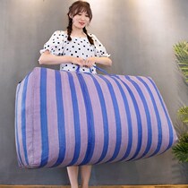 5 woven bags moving artifact storage oversized nylon bag school mail duffel bag snakeskin bag