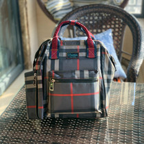 Large capacity backpack waterproof fabric casual backpack mother backpack belt baby bag Oxford cloth travel bag Outdoor