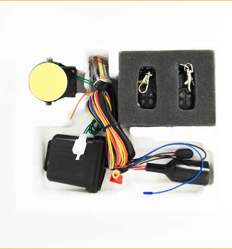 Iron General xe máy chống trộm chống cắt một dòng chức năng khởi động đôi báo động từ xa thiết bị chống trộm - Báo động chống trộm xe máy khóa chống trộm xe máy wave