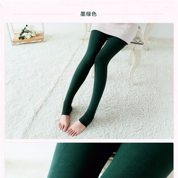 # 潮流 女装 #. Stretch Slim Thin Scary Ấm xà cạp Polyester quần thun ôm
