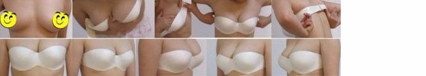 Áo ngực nhỏ quây dày áo ngực vô hình dán tập hợp váy cưới chống trượt ống quần lót nữ nửa cốc áo lót thể thao 