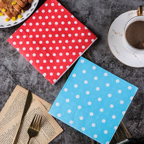 New color printed paper towel Napkins Wedding Party Tissue Paper Towel Paper Face Towels Paper Multicolored Selection