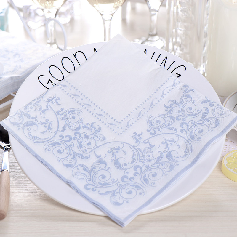 Factory sales color napkin Color tissue Printed napkin Hotel paper B169