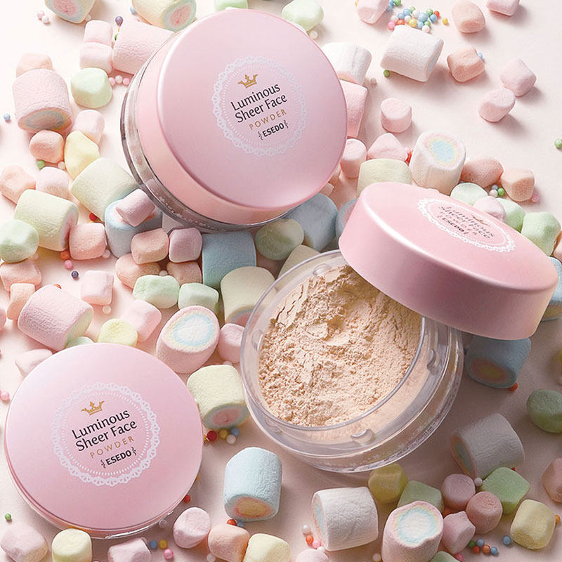 Love Princess Princess Lodge Crystal Loose Powder Cosmetic Pink lasting control Oil Female Canopy Quarantines Korea Old