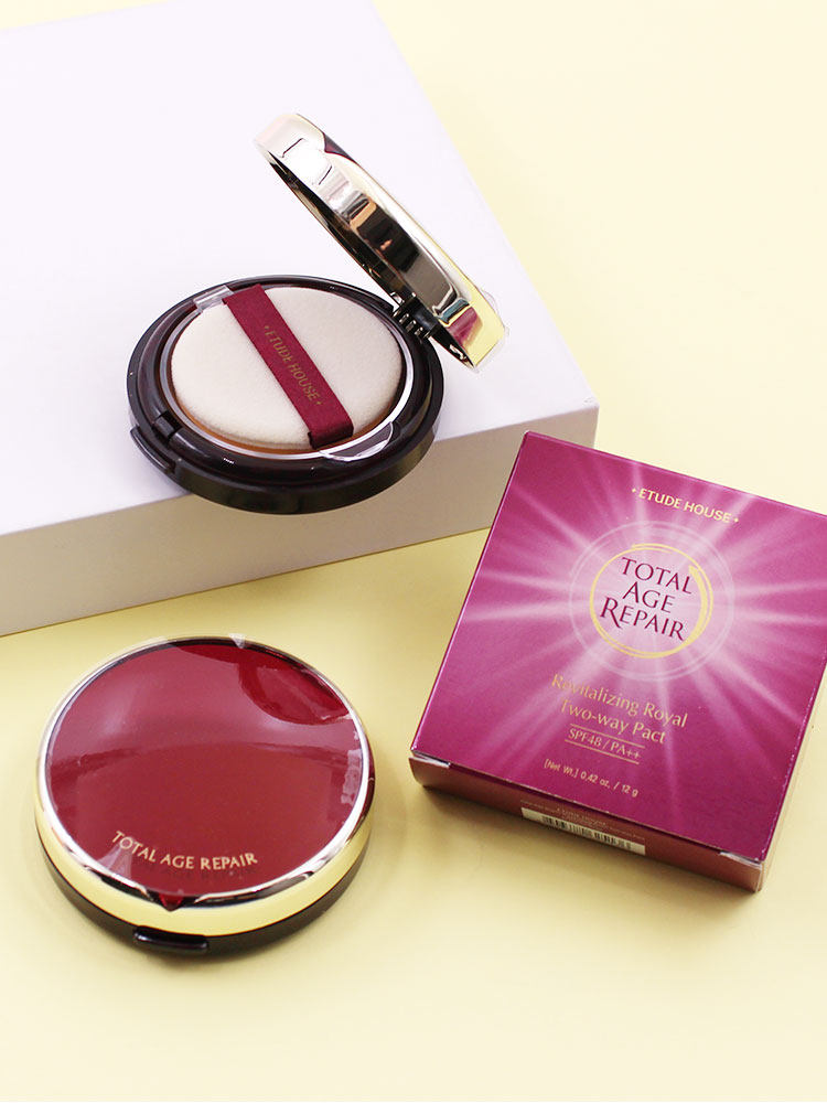 Korea Ellie etude cottage years repair royal powder Moisturizing long-lasting oil control concealer setting powder