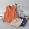 Adult spring and autumn vest, children's parent-child clothing, single layer vest