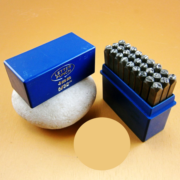 Sandblasted English letter steel character code steel number steel word punching printed word code 3-12 5mm