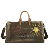 Мультяшная сумка для путешествий для путешествий, вместительный и большой рюкзак подходит для мужчин и женщин, универсальная спортивная сумка, барсетка