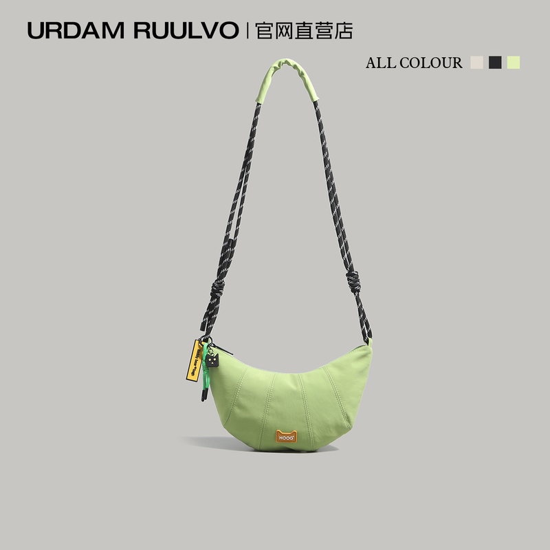 U&R Simple and Lightweight Nylon Dumpling Bag for Women 2026 Summer New Dopamine Croissant Bag Casual Commuting Crossbody Bag U&R Simple and Lightweight Nylon Dumpling Bag for Women 2026 Summer New Dopamine Croissant Bag Casual Commuting Crossbody Bag