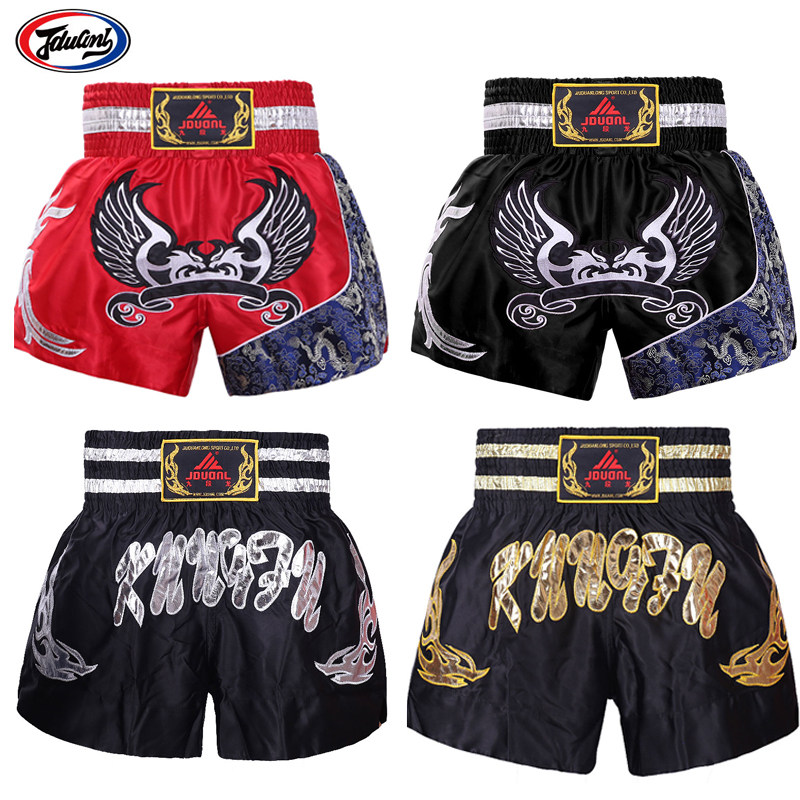 Kudanyu Muay Thai shorts Sanda boxing clothing UFC MMA fighting boxing training professional match shorts