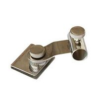 Left and right hand universal fish guard fishing table thick stainless steel accessories fishing stand 3 5cm4 5cm