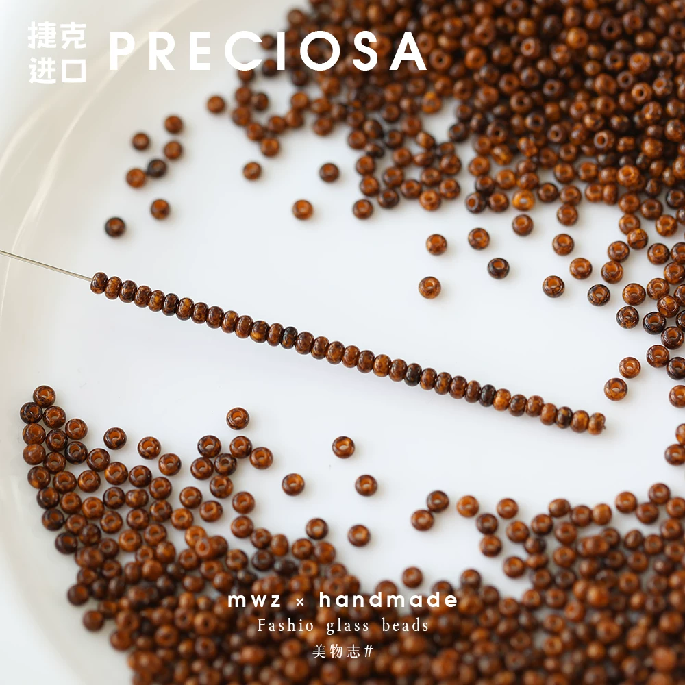 Импортированный чешский рис Jewelry Ciosa 2/2.2/3/4мм бусины Picasso стекло ручной работы для бисероплетения DIY