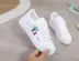 Giày nhỏ màu trắng nữ sinh viên hoang dã 2019 Sinh viên Hàn Quốc mới trượt mùa xuân Giày nữ giày thể thao giản dị sandal nữ đế thấp Giày cắt thấp