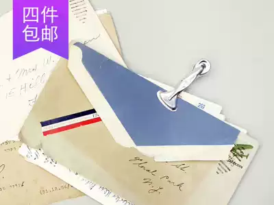 ●JY groceries●Domestic spot Japan Matsunoya Japan made aluminum retro decorative hand account clip