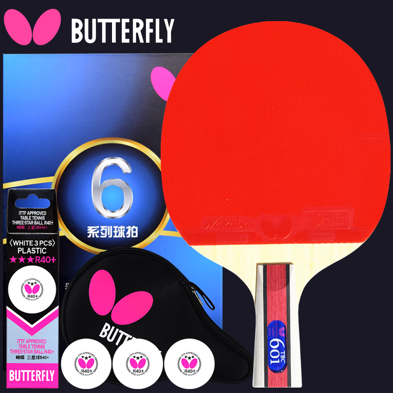 Butterfly Table Tennis Racket 8 Eight Star Professional Grade Horizontal Straight Single Racket 7 Star Six Star Five Star Butterfly King Bing Ping Pong Racket