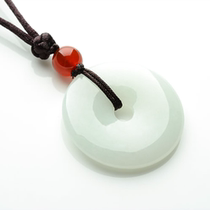 Natural Jade a goods safe buckle pendant mens safe buckle jade pendant mens Jade padded Jade Jade jade pendant