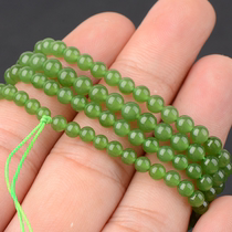 Hetian Jade Jasper light green hanging chain male and female natural jade necklace bracelet sling rope multi-purpose