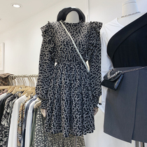 East Gate 2022 Spring Women Dress New Fashion Agaric Side High Waist Display Slim Oak 100 Hitch-dress Dress Woman