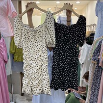 Early Spring Net Color Shatter South Korea East Gate Temperament Sexy Display Slim 100 hitch Han version Folding Sweet Beauty Tandem Dress