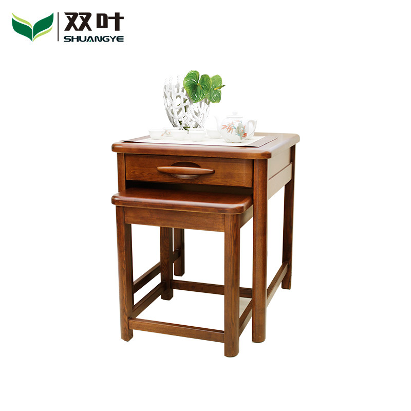 Double Leaf Furniture Solid Wood Chinese Modern Size Leisure Bedroom Suite Several Bedroom Dressing Table Jewelry Cabinet