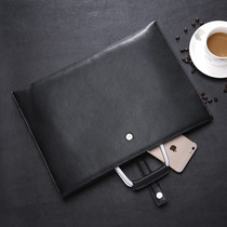 New thin mens bag Hand bag leather mens bag business bag cowhide briefcase horizontal crossbody shoulder bag