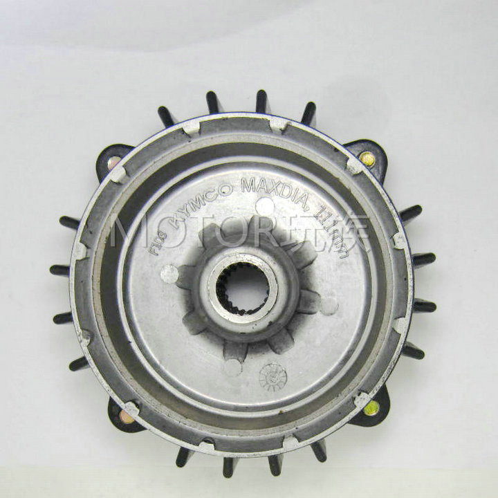 Pedal Haumai GY6125 Hub Great Shark Wind Speed CH125 Rear Brake Hub Two-piece Tap Brake Drum