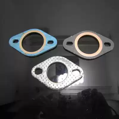 Locomotive high-quality exhaust gasket DIO JOG exhaust pipe interface flat pad (specifications are optional) scooter