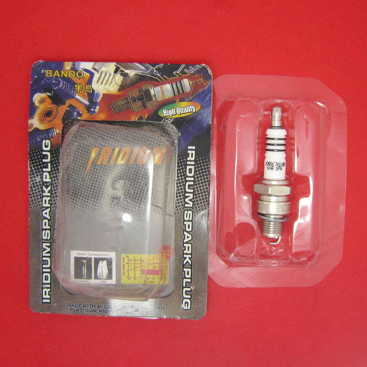 Taiwan iridium spark plug DIO50 ZX50 JOG50 90 2 rush scooter iridium spark plug