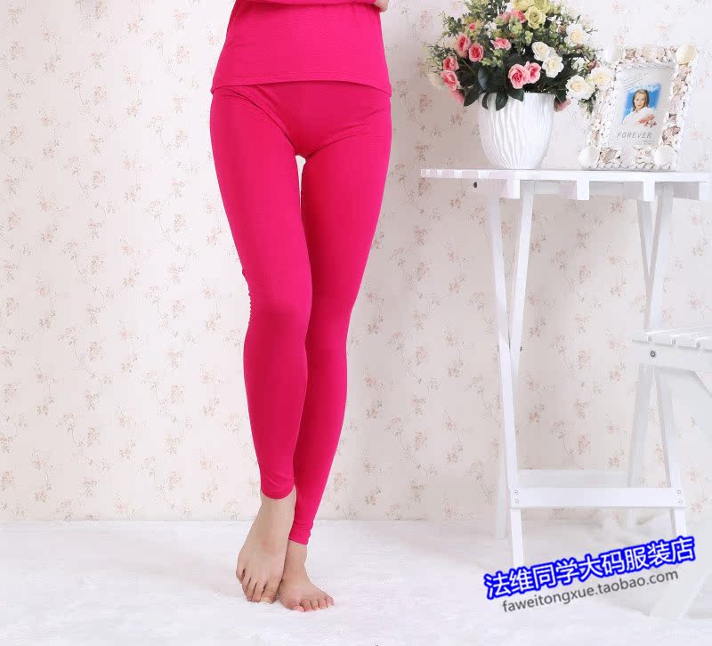 Pantalon collant simple en coton - Ref 755202 Image 18