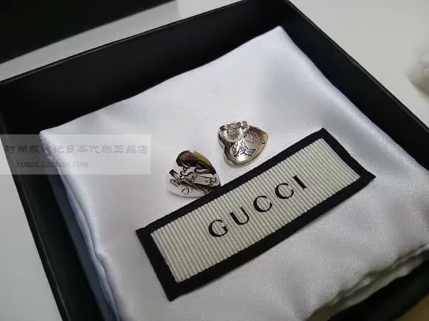 Gucci Gulci 925 silver lady gift earrings love 455255 blind for love purchasing direct mail